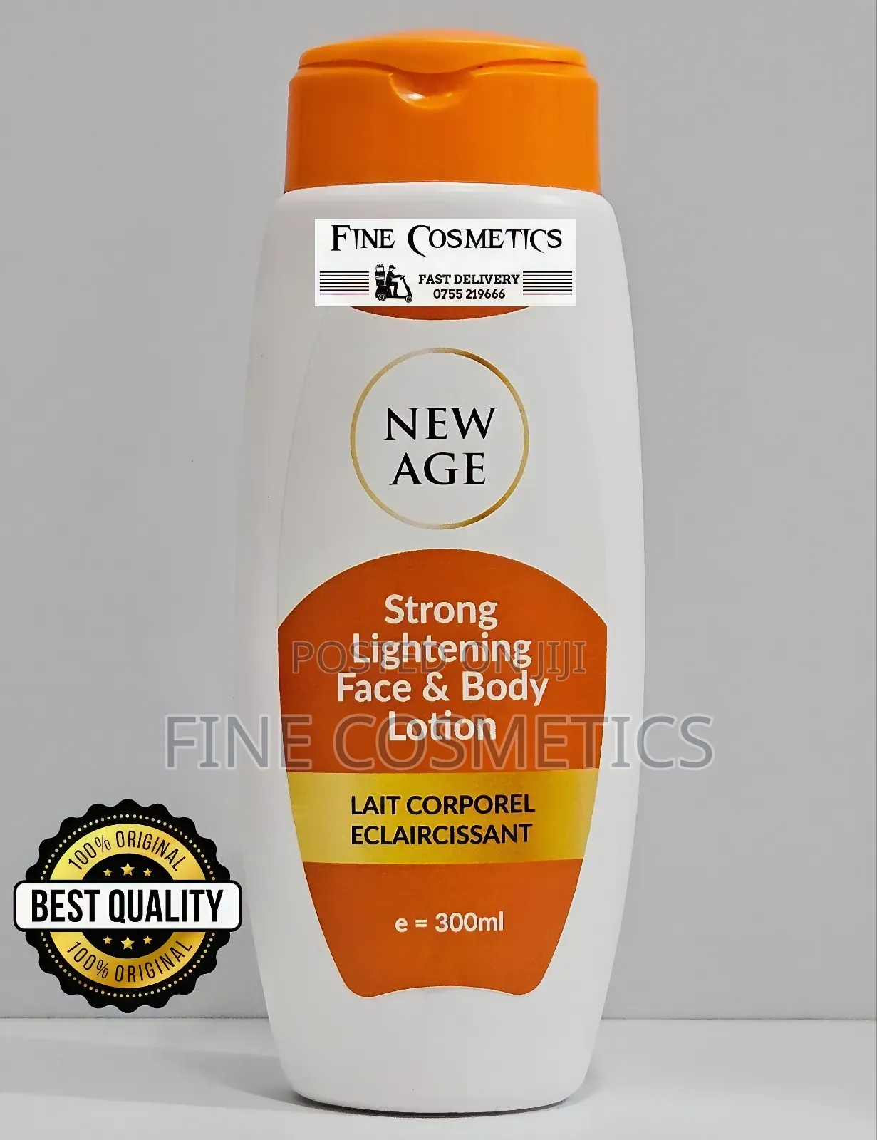 New Age | Latest Strong Lightening Face and Body Lotion 300g
