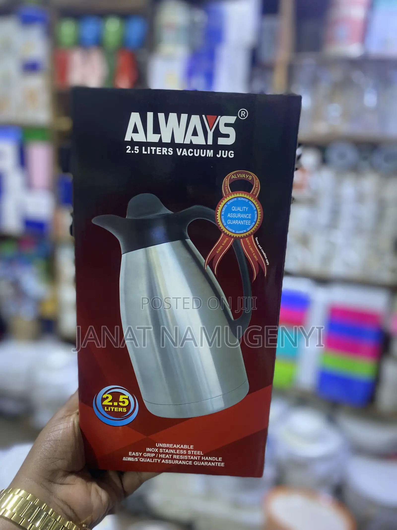 2.5 Liters Always Unbreakable Flask Quality Assured