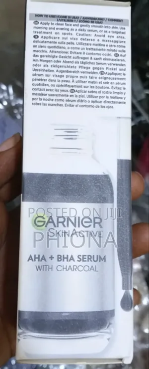 Garnier Skin Active Aha and Bha Serum With Charcoal