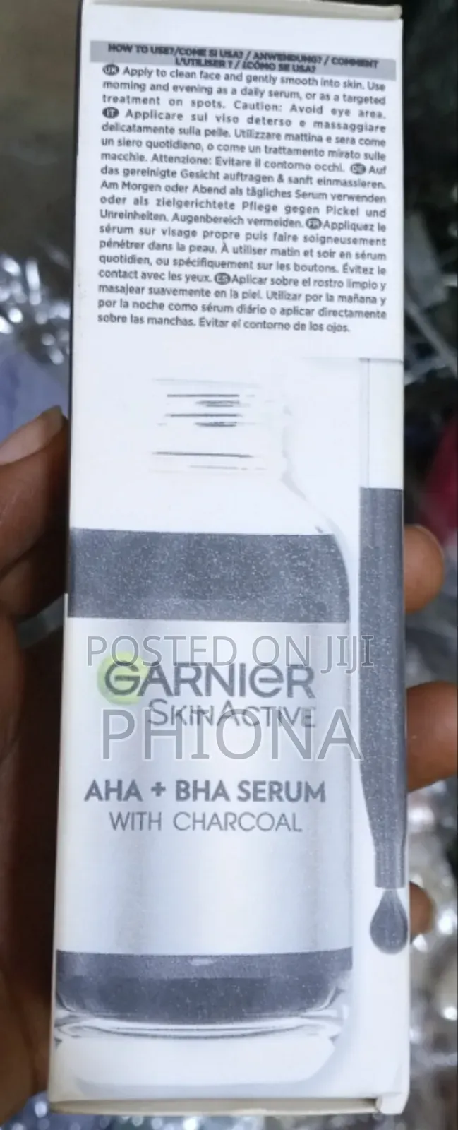 Garnier Skin Active Aha and Bha Serum With Charcoal