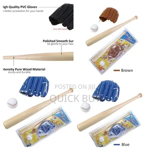 Brand New Baseball Bat Set Game