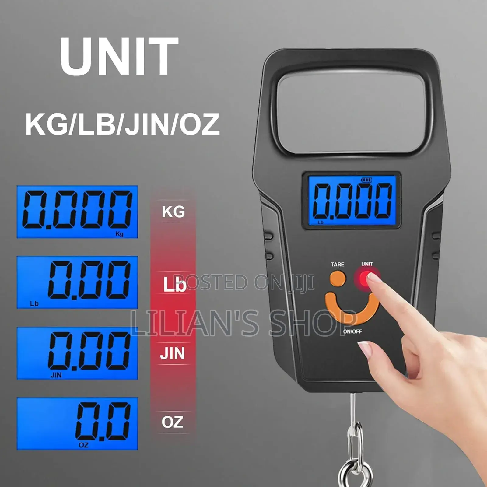 50kg Digital Portable Luggage Scale