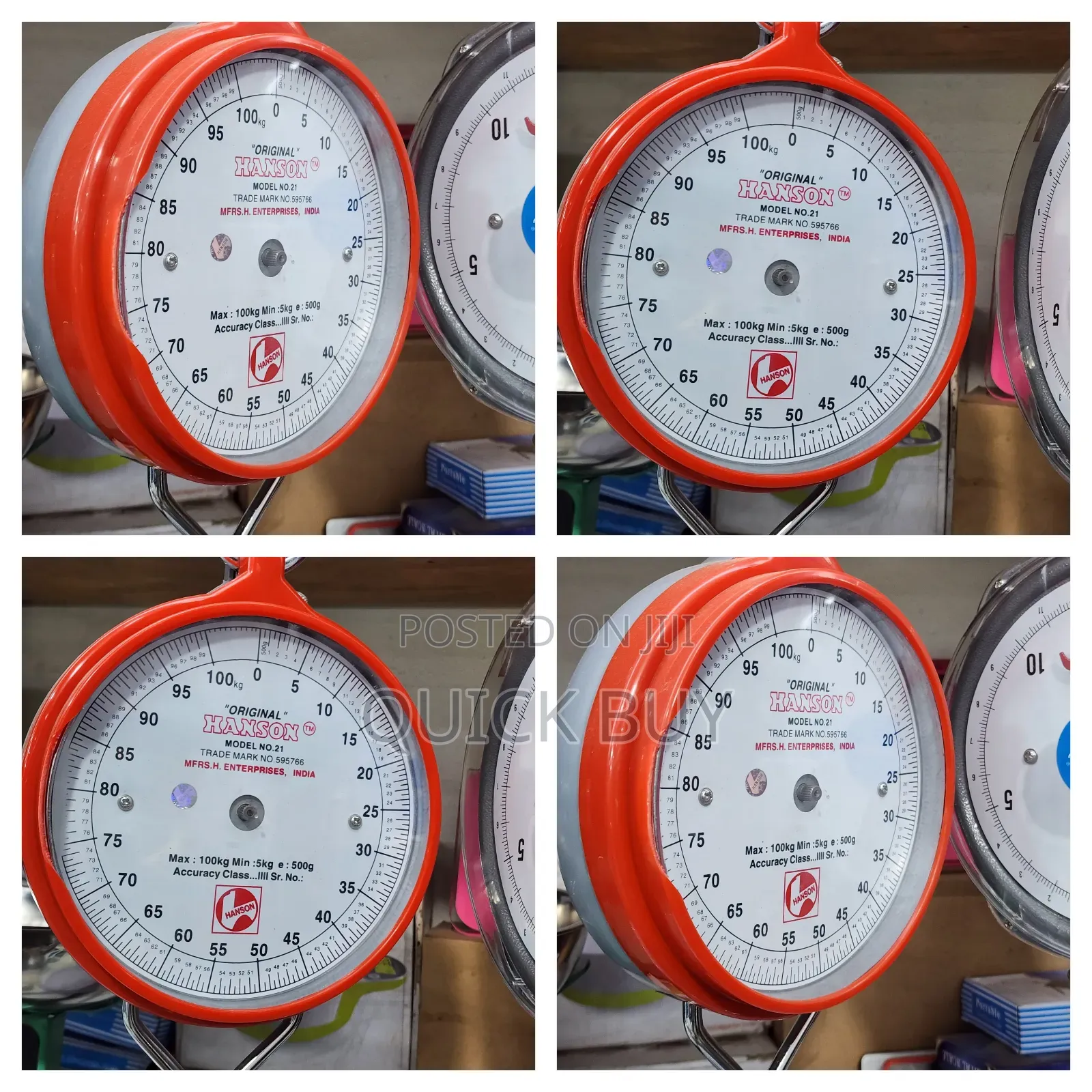 New 100kg Hanson Mechanical Scale