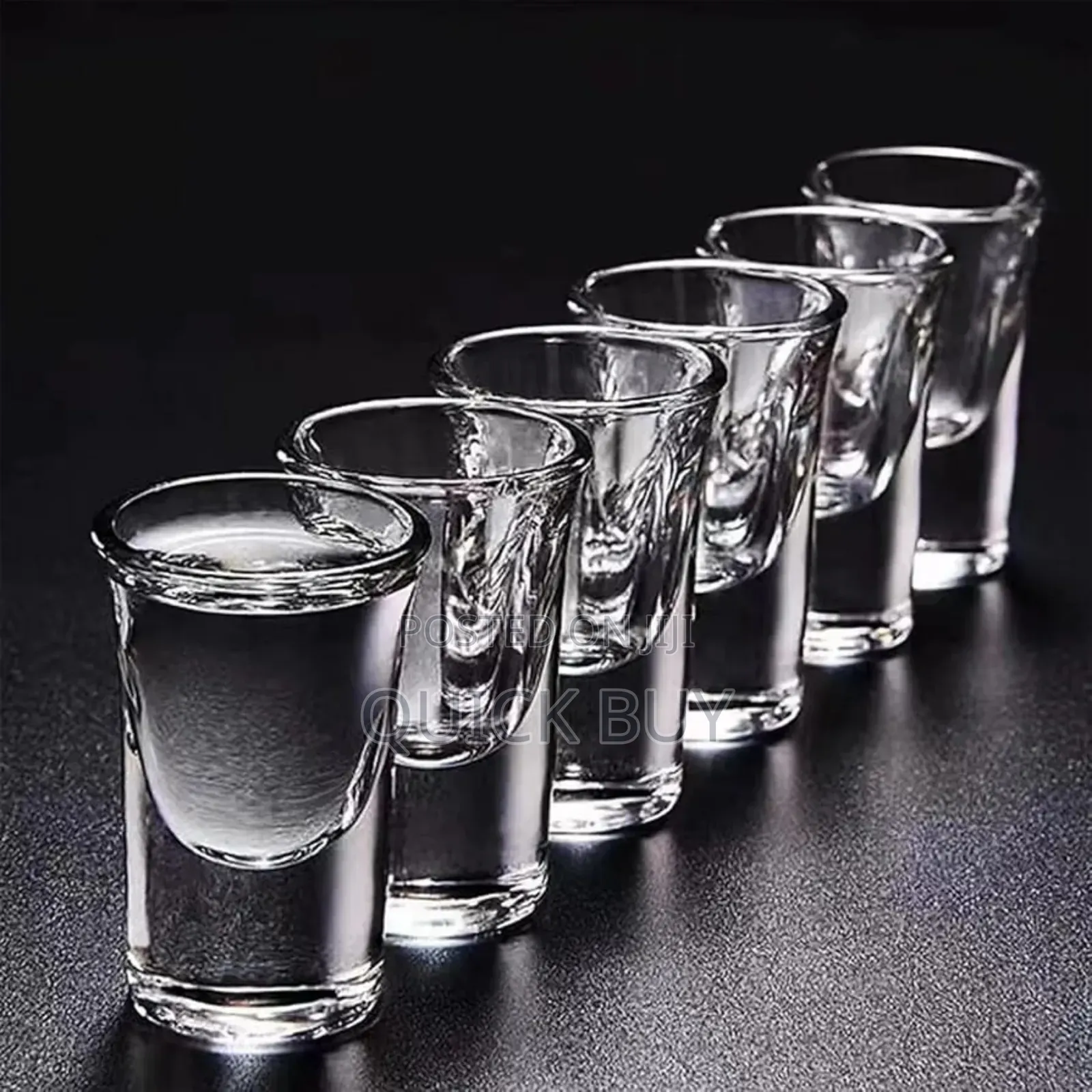 Comfortable 12pcs Heavy Whisky Shooter Glasses