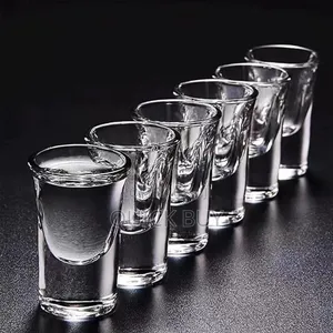 Comfortable 12pcs Heavy Whisky Shooter Glasses