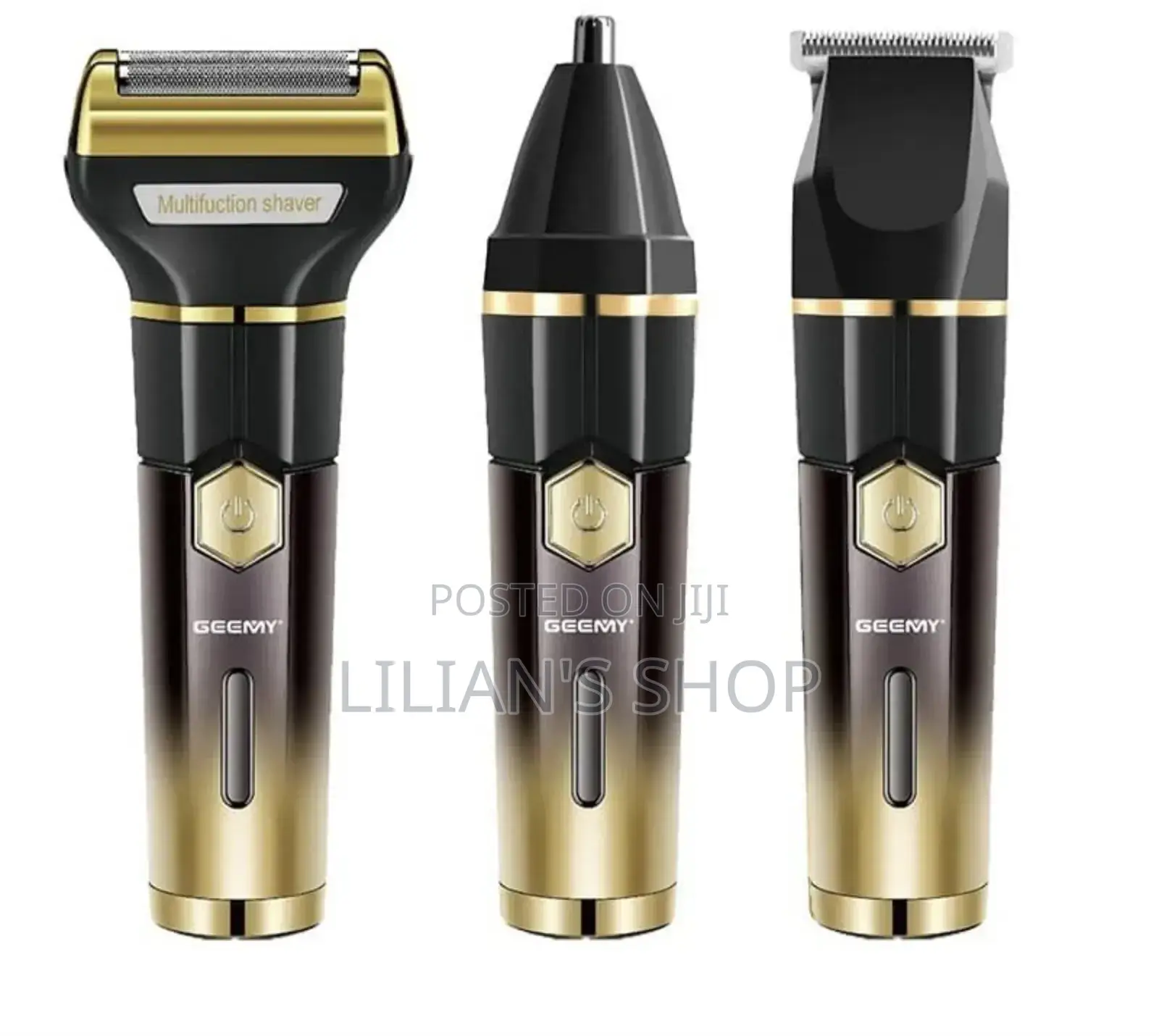 Geemy 3-in-1 Rechargeable Shaver Set (Model Gm-8065)