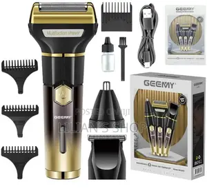 Geemy 3-in-1 Rechargeable Shaver Set (Model Gm-8065)