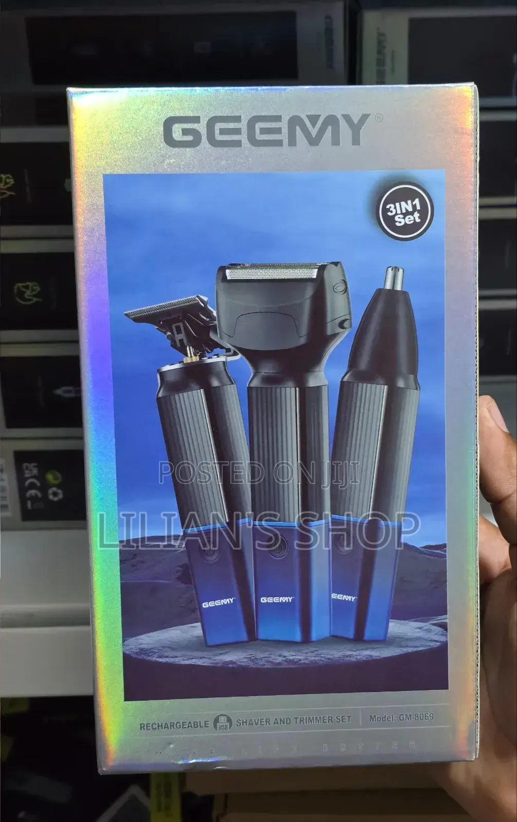 Geemy Hair Shaver Smoother and Nose Trimmer
