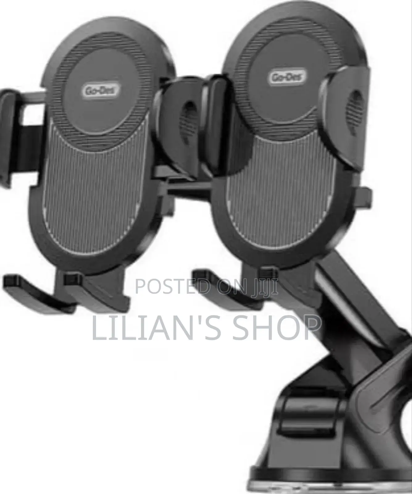 Go Des Gd-Hd207 Dual Use Suction Cup Design Double Holder