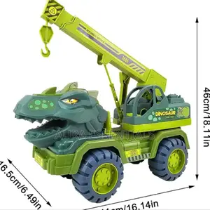 Children Dinosaur Crane Truck Car Toys