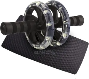 Training Silent Double Wheel Home Abdominal Fitness Device