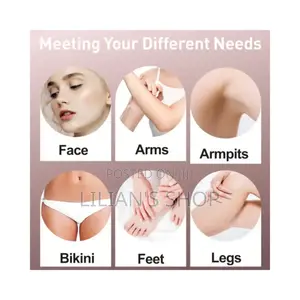 Multifunctional Waterproof Led Rechargeable Hair Removal Set