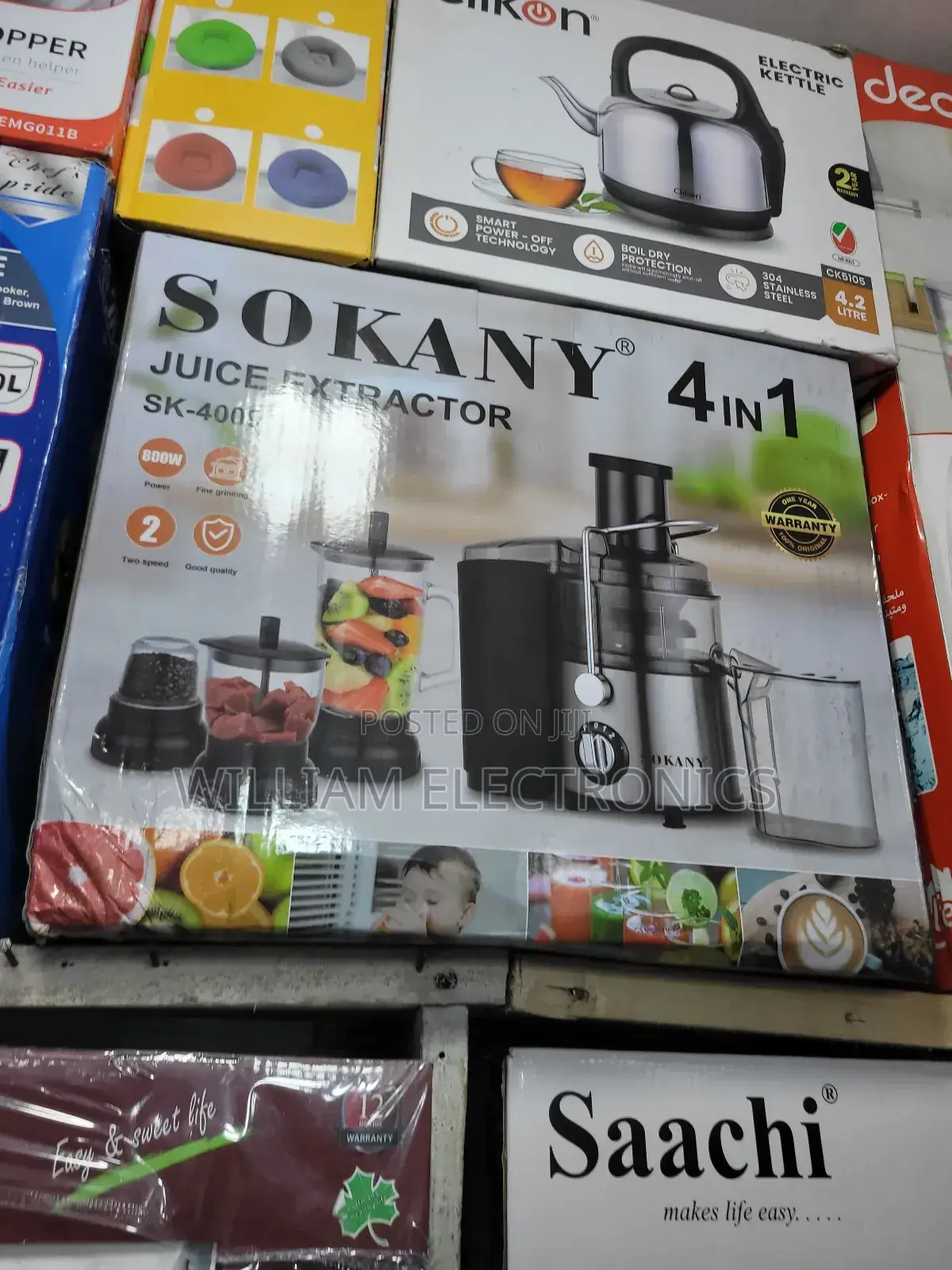 Sokany 4in1 Juice Extractor Sk-4009