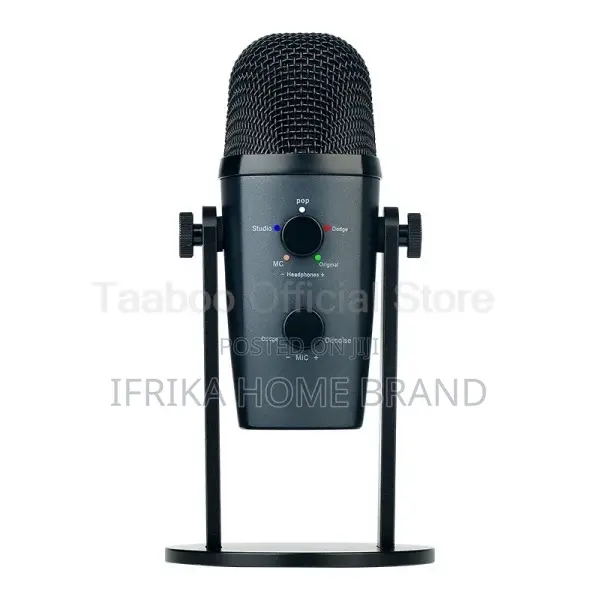 Usb Microphone Rotatable Computer Wire Gaming Mic for Pc Mac