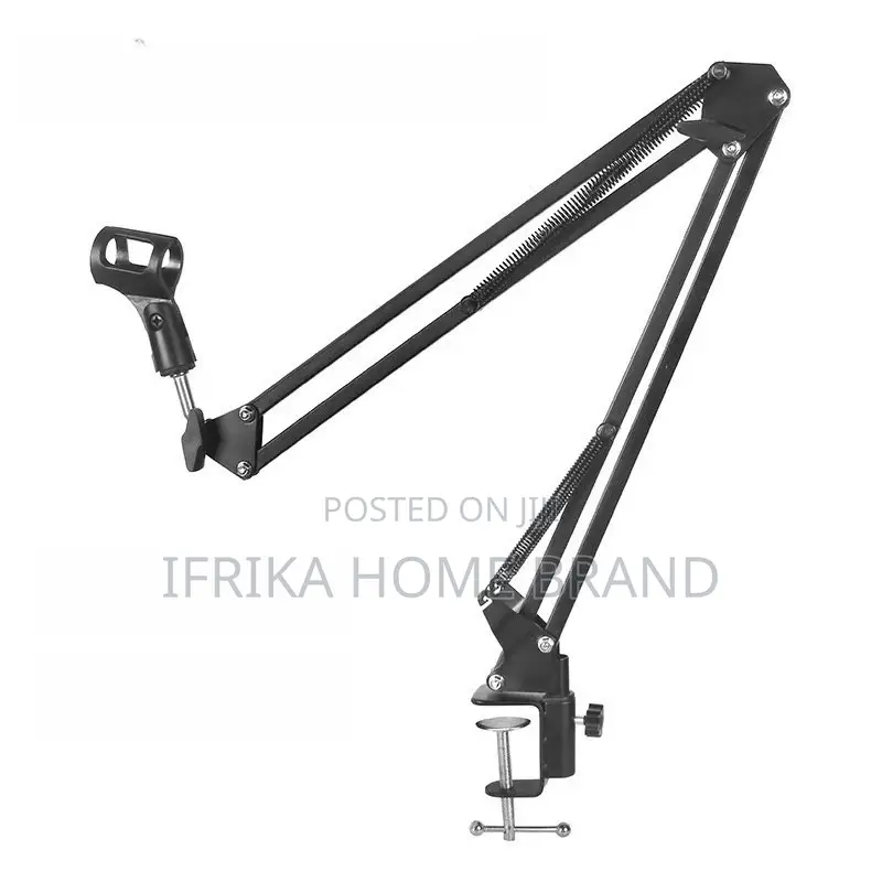 Desktop Clip-on Microphone Bracket 35 Folding 360 Adjustable