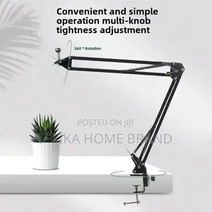 Desktop Clip-on Microphone Bracket 35 Folding 360 Adjustable