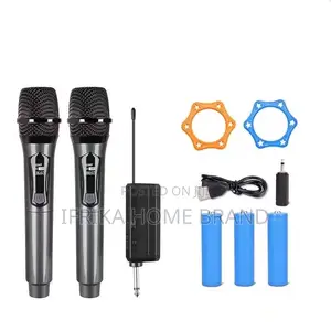 2in1 Handheld Wireless Universal Microphone Karaoke Outdoor