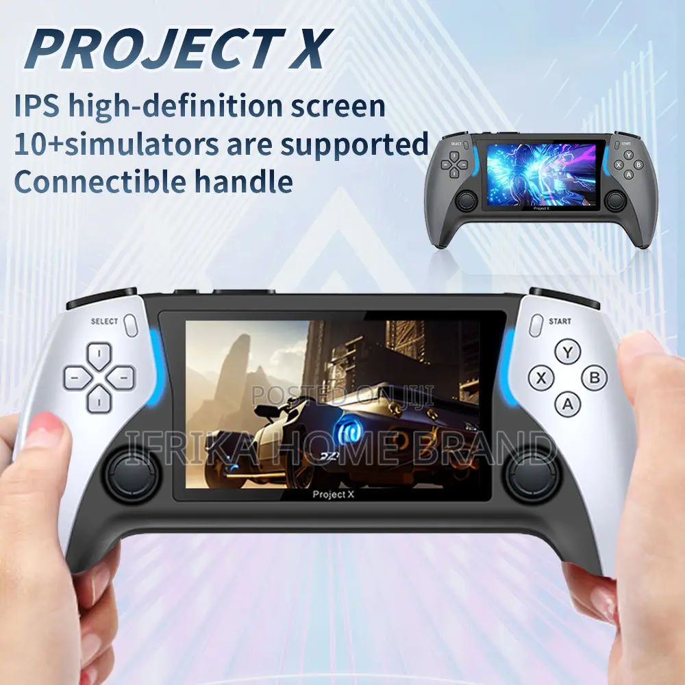Project X Double Rocker Handheld Game Arcade Console.