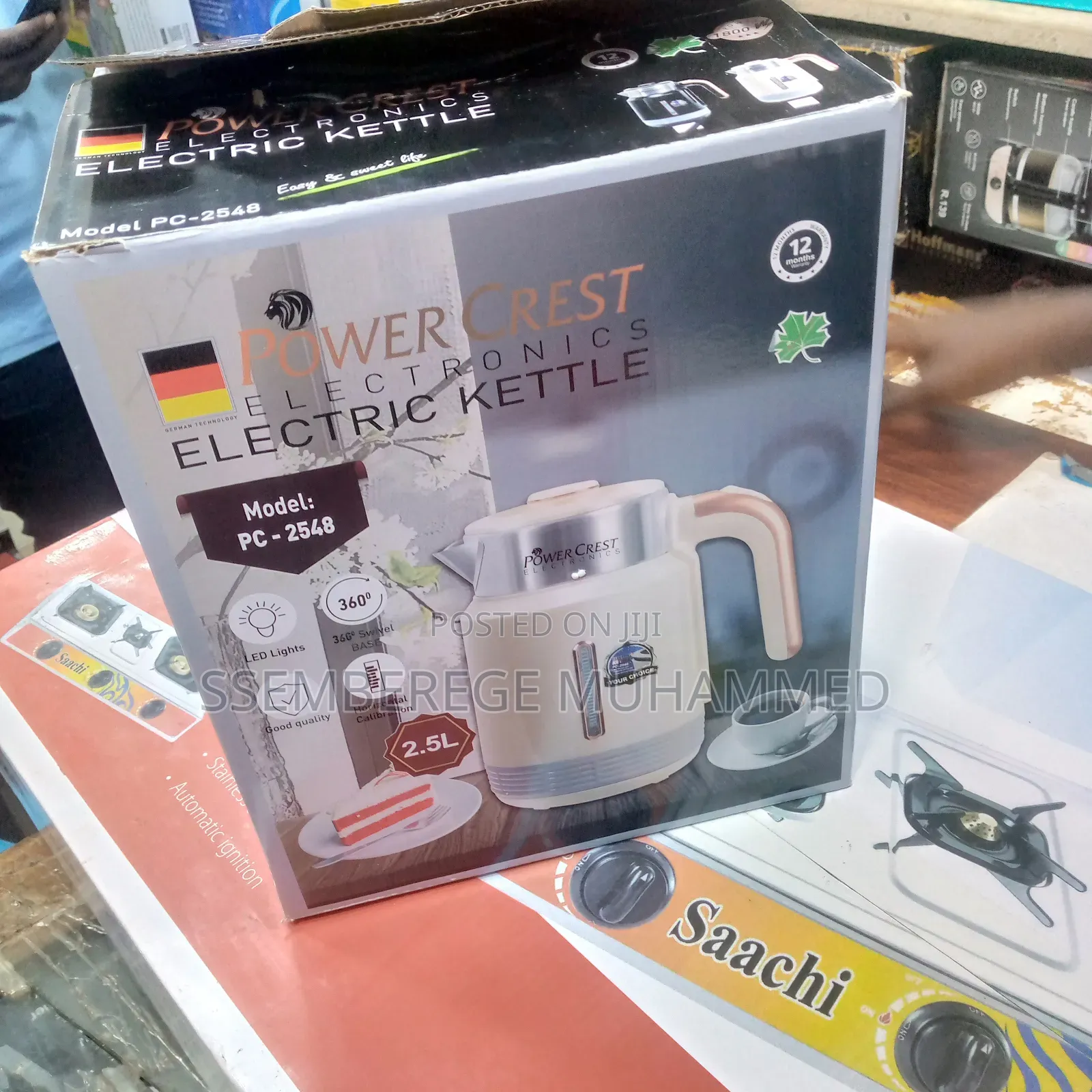 Electrical Kettle Power Crust
