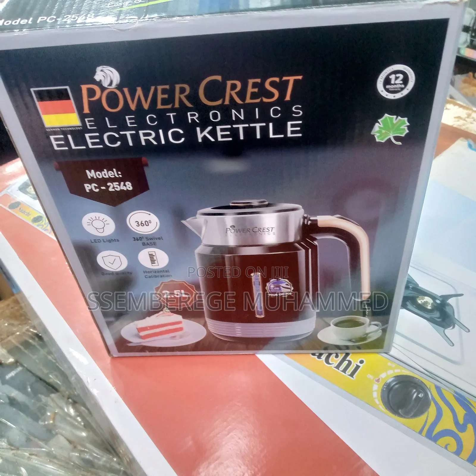 Electrical Kettle Power Crust
