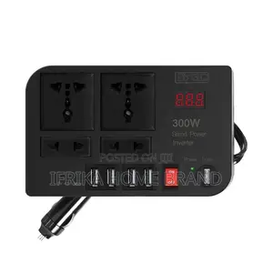 12v 300w to Ac 220v Power Converter Car Inverter
