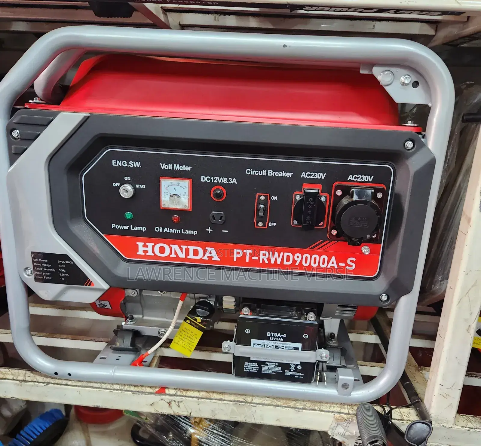 Pt-RWD 9000 Honda Gasoline Generator 10kva