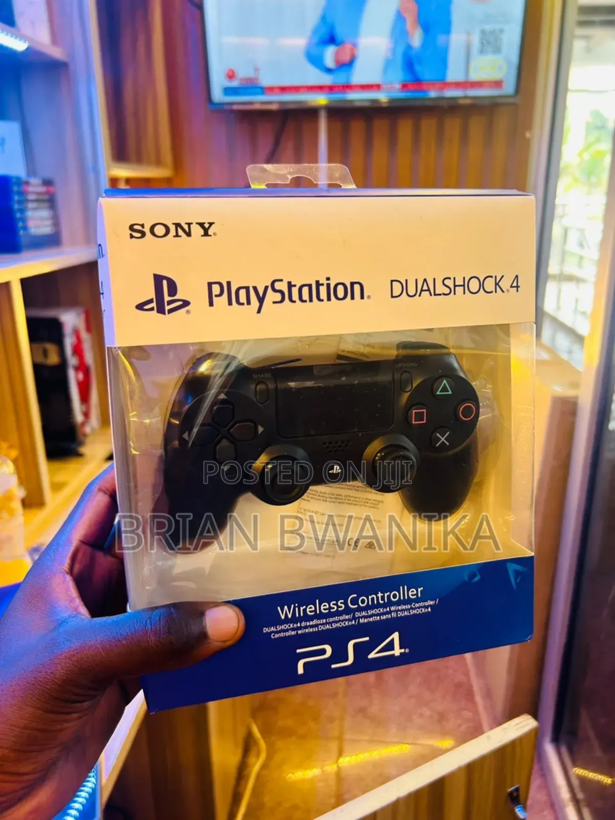Black Ps4 Pad