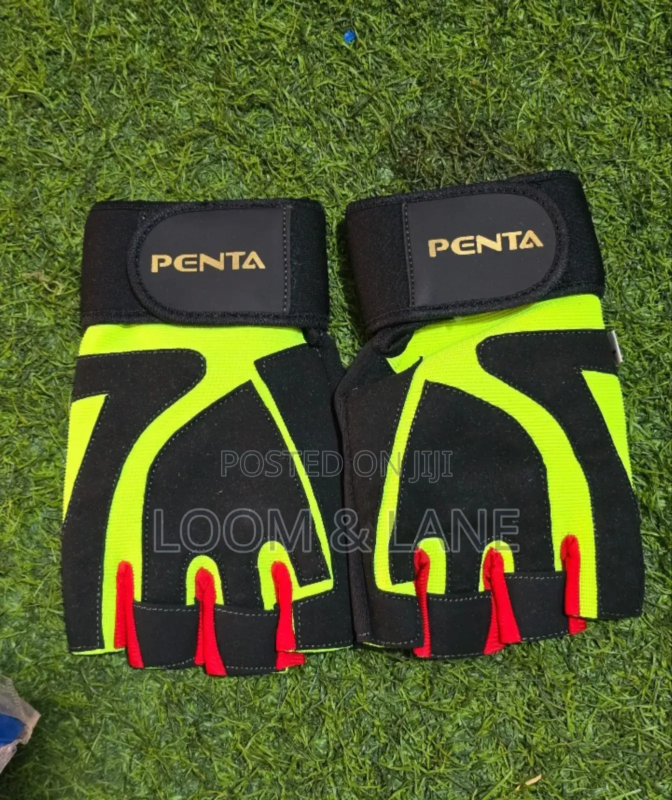 Penta High-Quality Weight Lifting Gloves Black Green