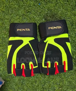 Penta High-Quality Weight Lifting Gloves Black Green