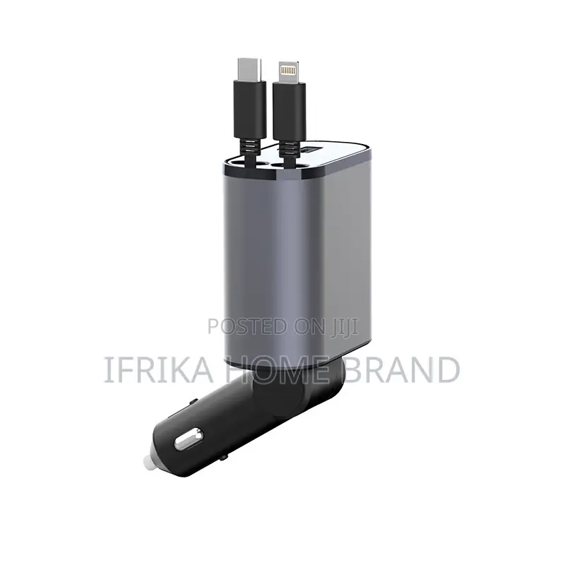Car Charger 100w Fast Car Cigarette Lightening Usb and Typec