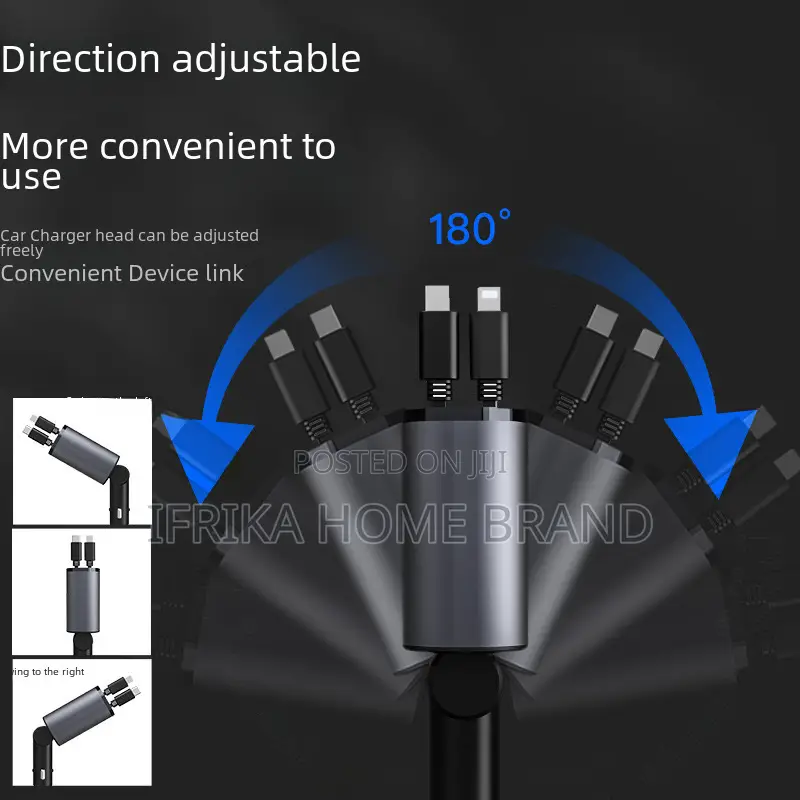 Car Charger 100w Fast Car Cigarette Lightening Usb and Typec