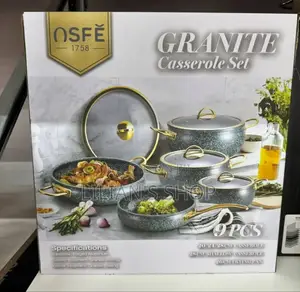 Osfě 9-Piece Granite Casserole Set