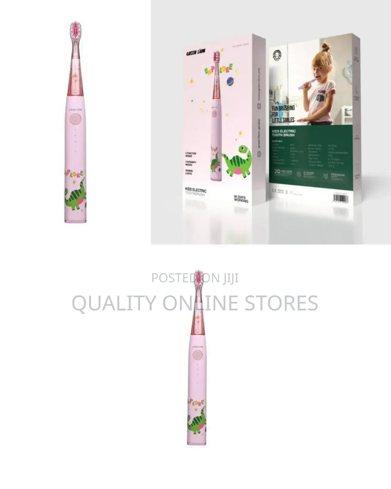 Green Lion Toothbrush