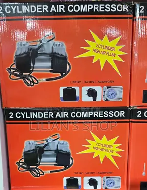 2 Cylinder Portable Air Compressor