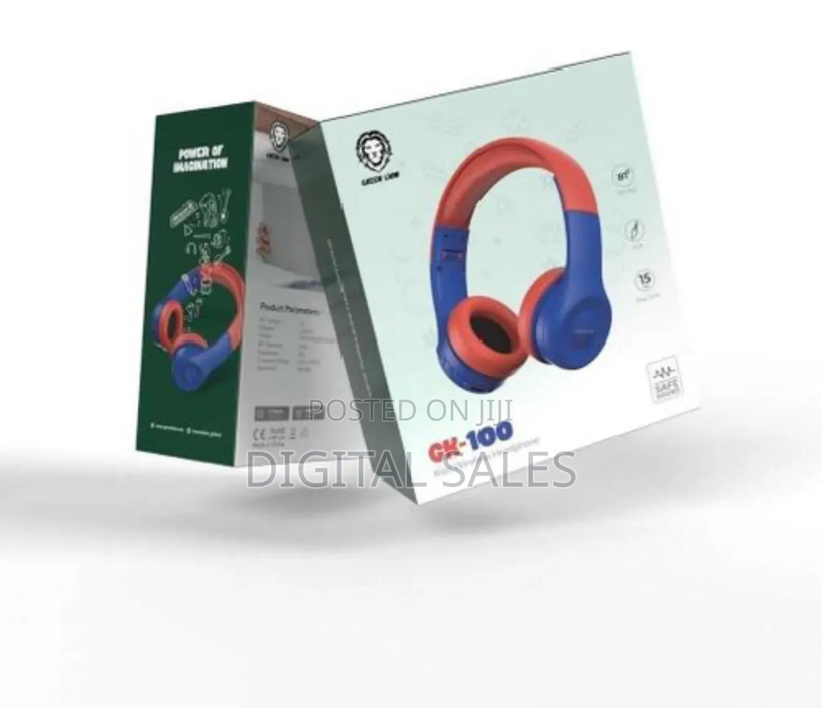 Green Lion Gk-100 Kids Wireless Headphone