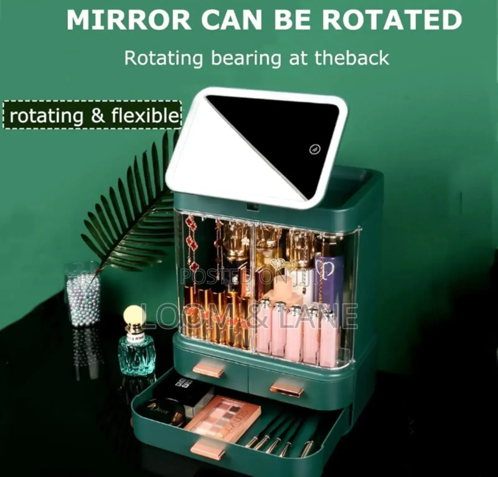 Cosmetics Containers Makeup Organizer Box.