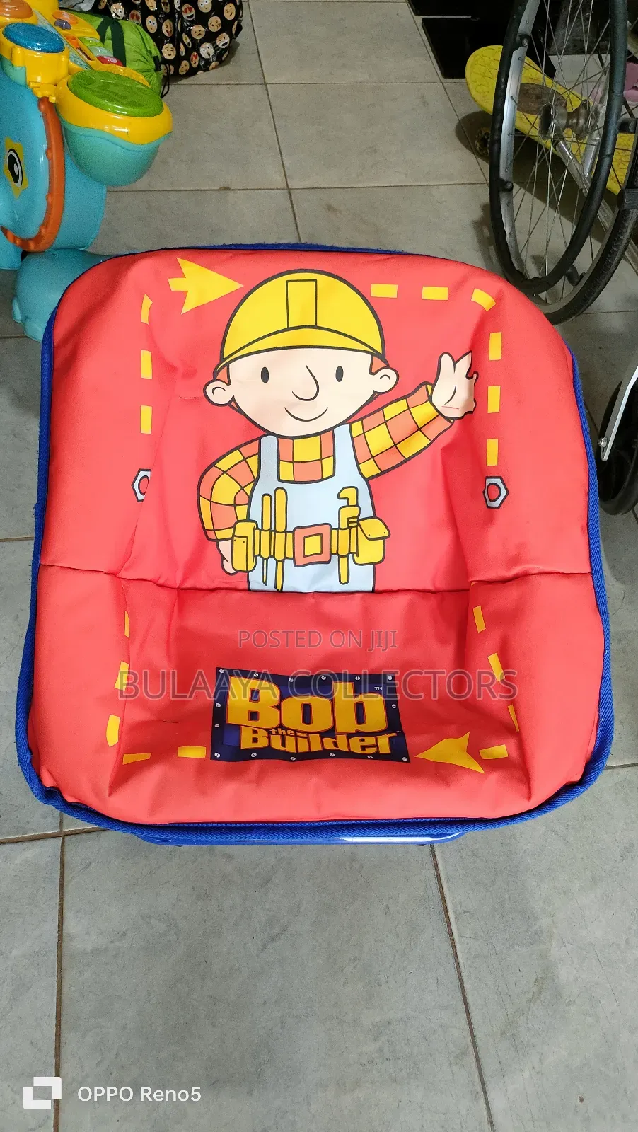 Uk Used Child's Floor Chair Featuring Bob The Builder