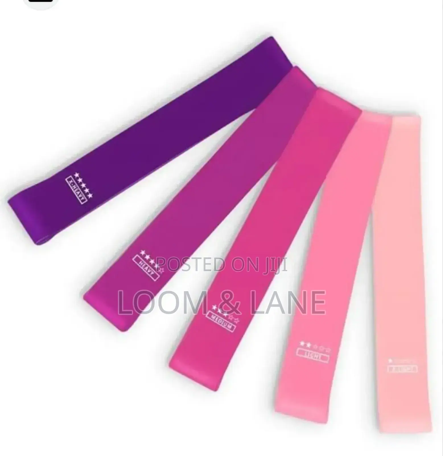 5pcs Training Fitness Exercise Band