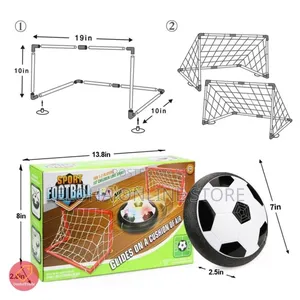 Toddler Football Goal Hover Ball Led Soccer Sports Toys