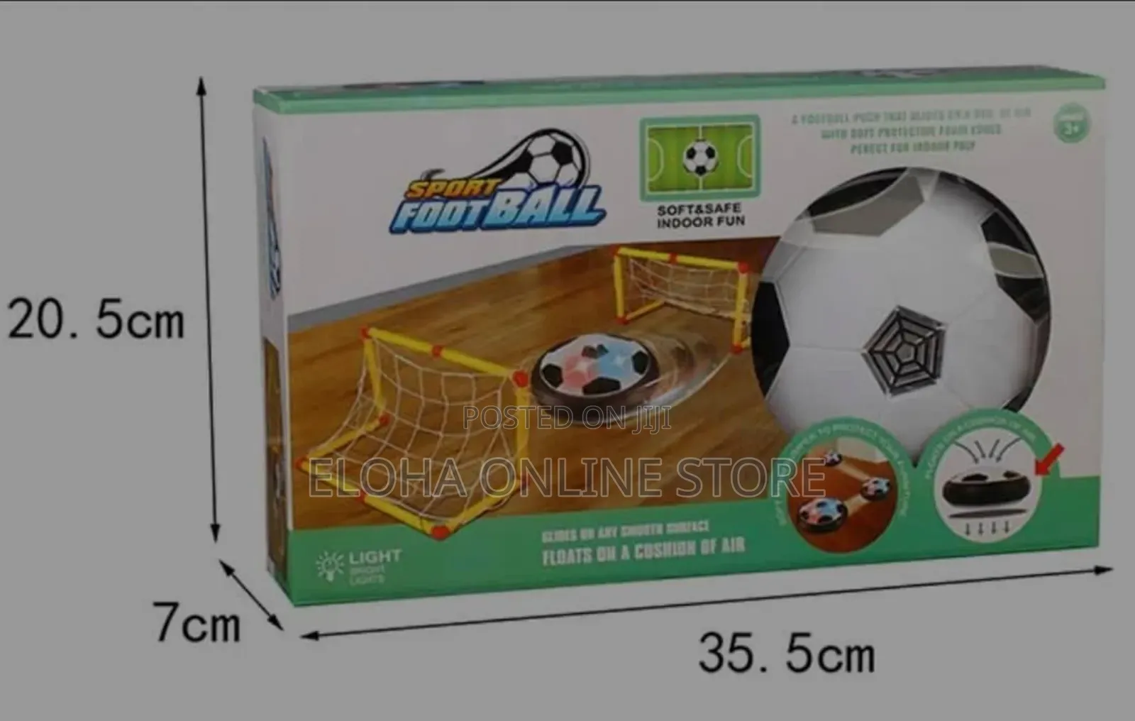 Toddler Football Goal Hover Ball Led Soccer Sports Toys