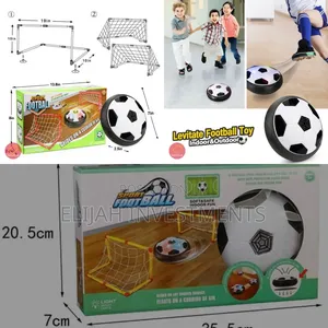 Toddler Football Goal Hover Ball Led Soccer Little Sport Toy