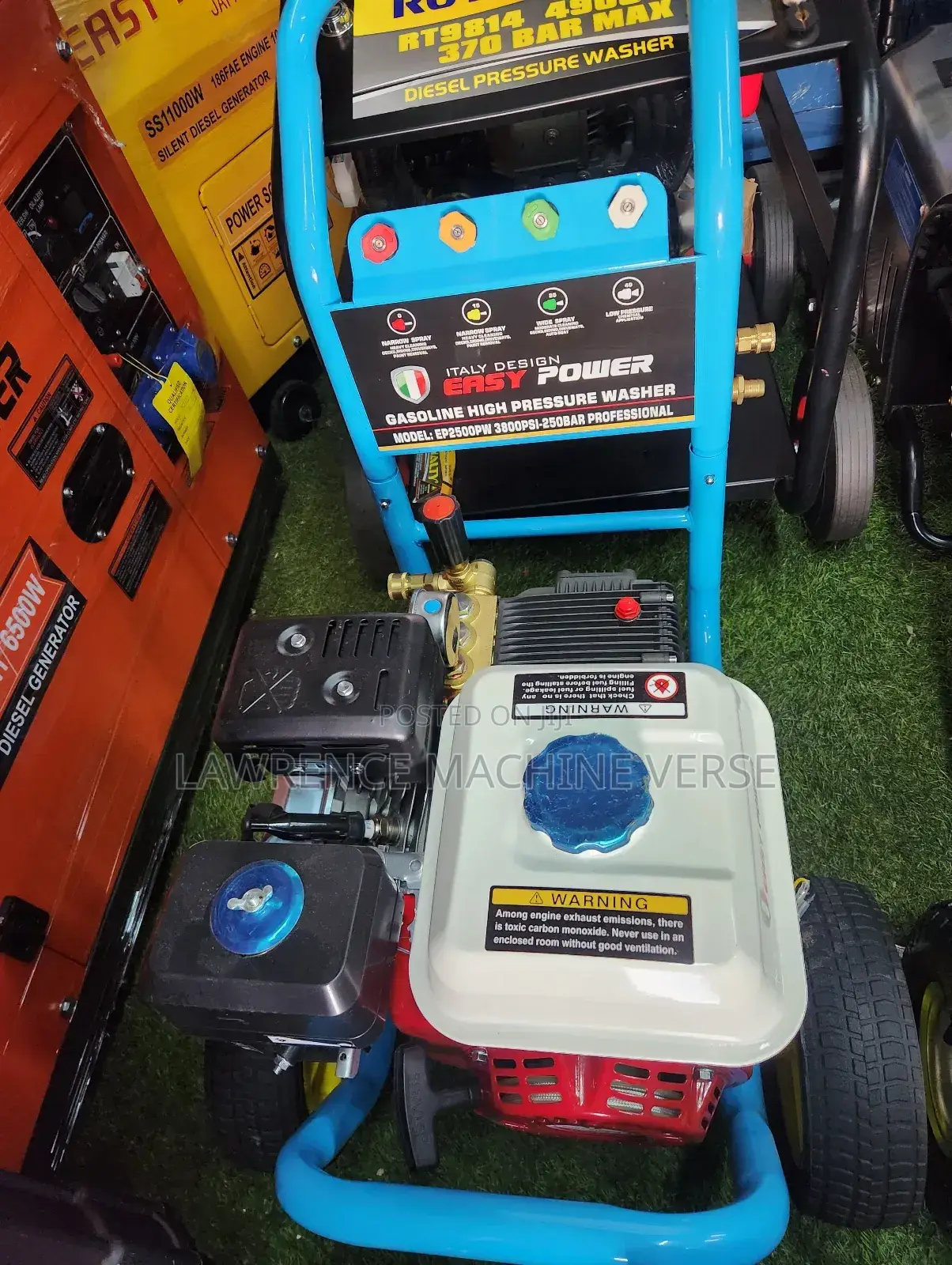 Gasoline Pressure Washer 8hp 3800psi