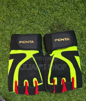 Penta High-Quality Weight Lifting Gloves Black Green
