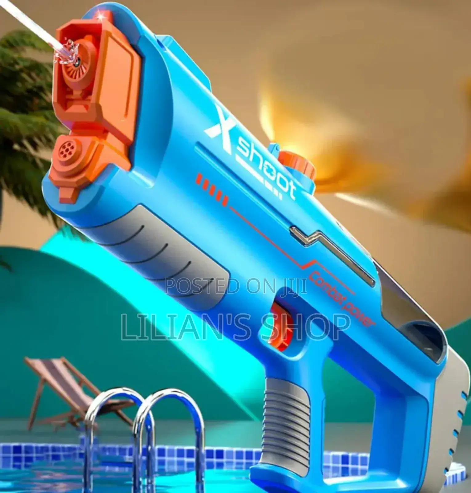 X Shoot 10 Metres Range Electric Adult Water Gun