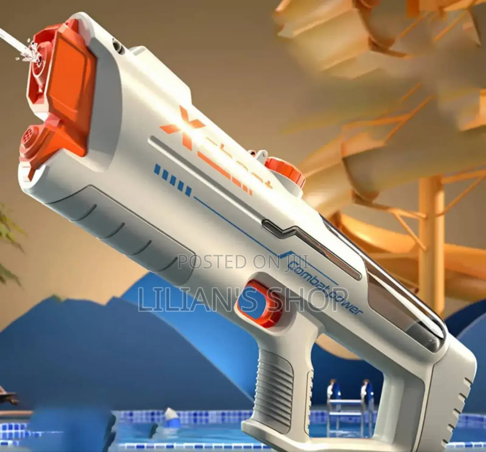 X Shoot 10 Metres Range Electric Adult Water Gun