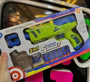 2in1 Kids Water Bullets and Soft Bullets Gun