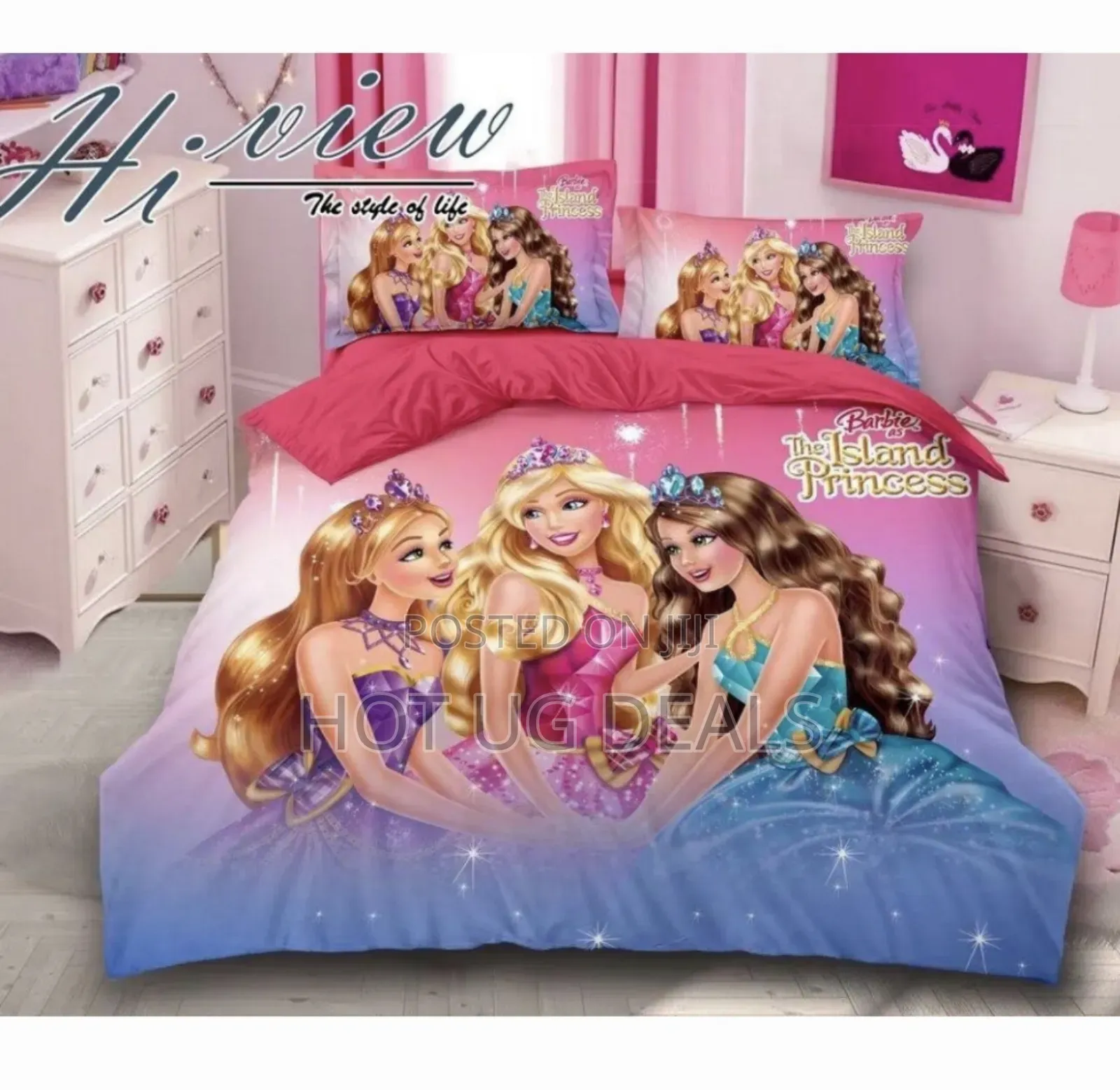 3x6 3pcs Themed Kids Duvet With Pillowcases- Multicolor