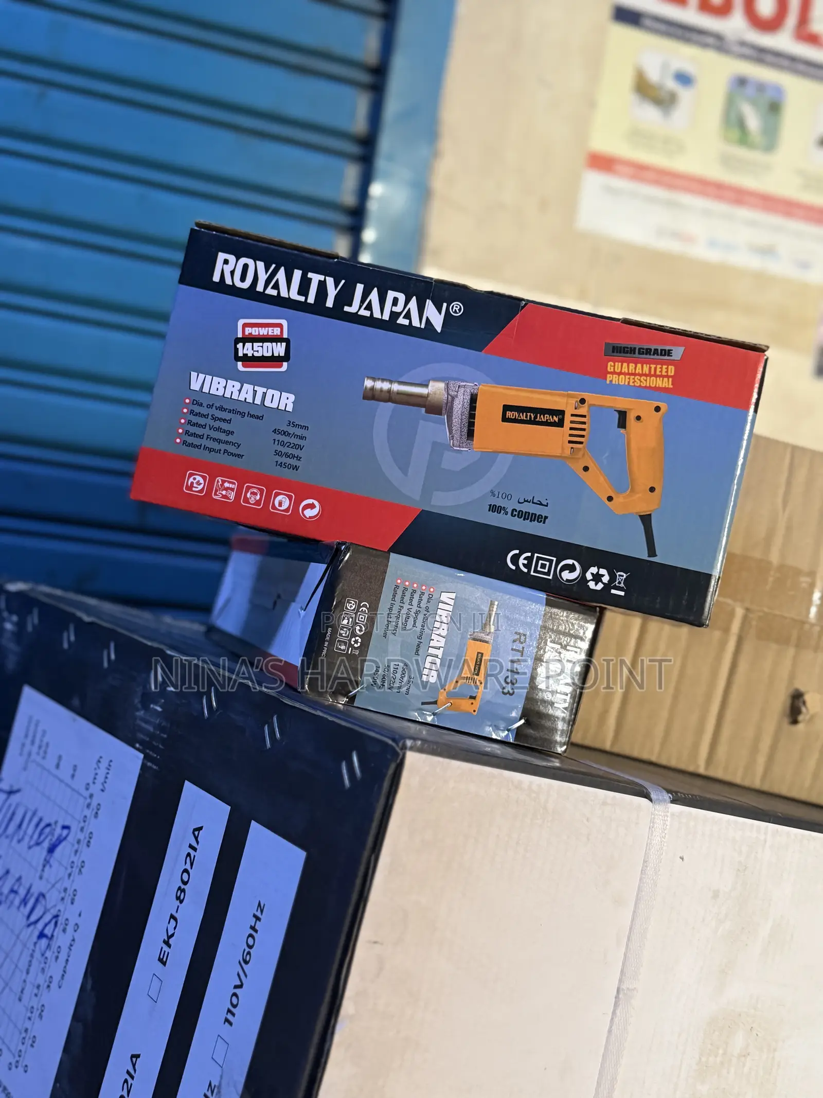 Electric Concrete Vibrator (Royalty Japan )