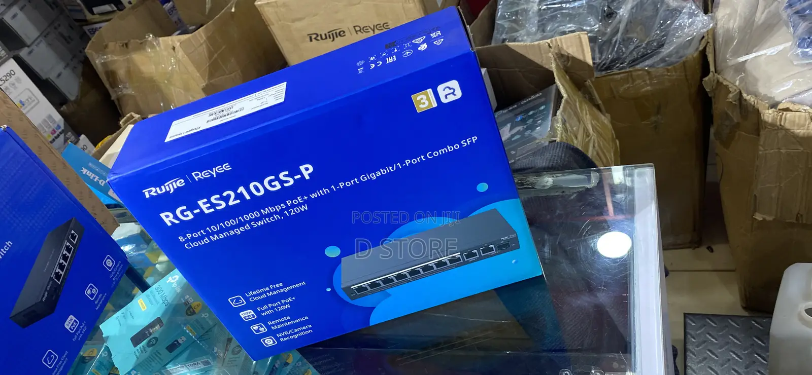 Ruijie Reyee Rg-Rs10gs-P 10port Poe Managed Switch