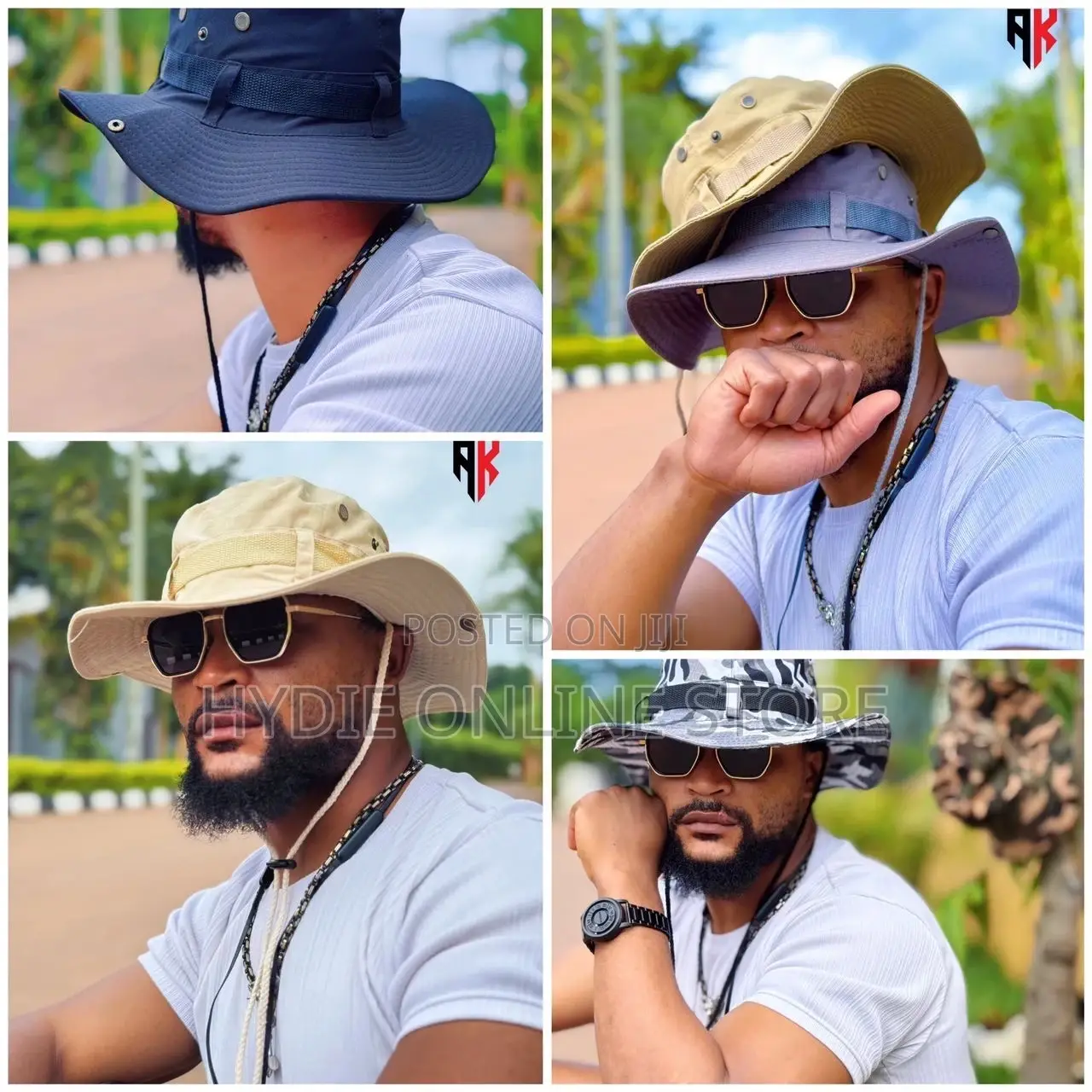 Round Tourist Hats